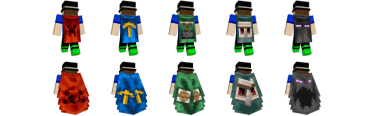 All current Minecon capes