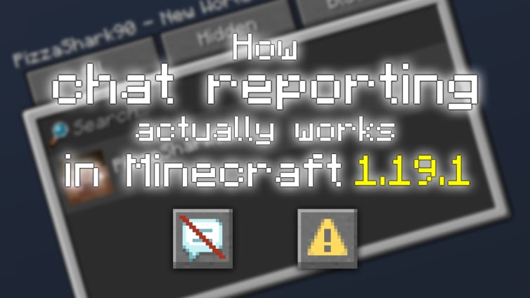 Minecraft Chat Example How Chat Reporting in Minecraft 1.19.1 works — Crafty