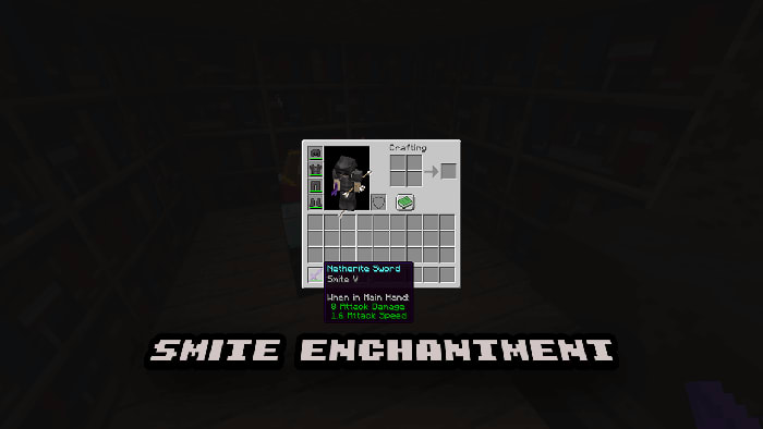 What does Smite do in Minecraft?